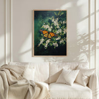 Dark Green Wildflower Poster - Poster - Flower Poster
