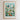 The image is a framed poster depicting a vibrant and colorful flower market scene with various flowers and plants.