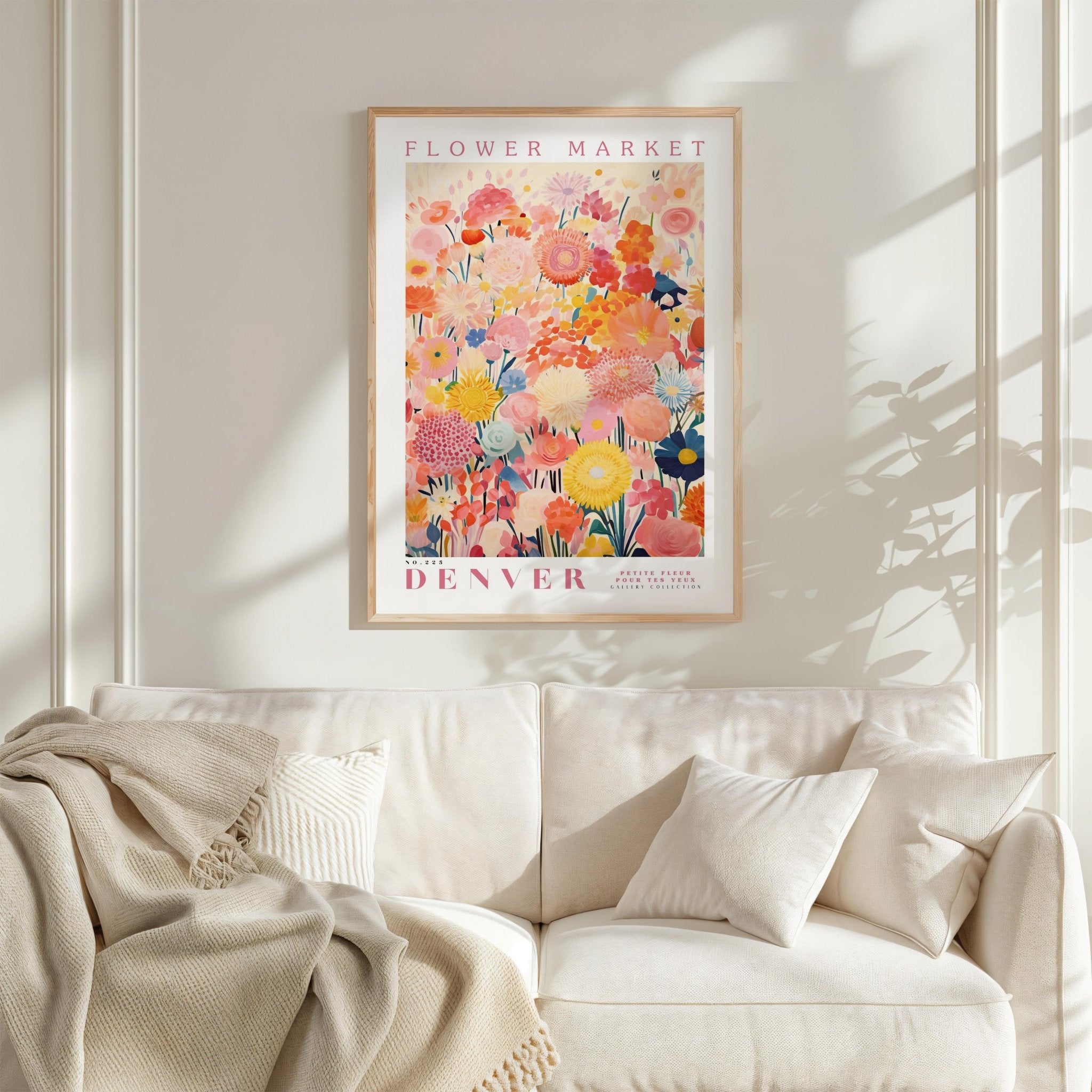 Denver Flower Market Poster - Poster - Flower Poster