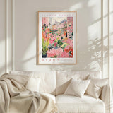 Dijon Flower Market Poster - Posters - Flower Poster