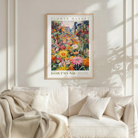 Dortmund Flower Market Poster - Poster - Flower Poster