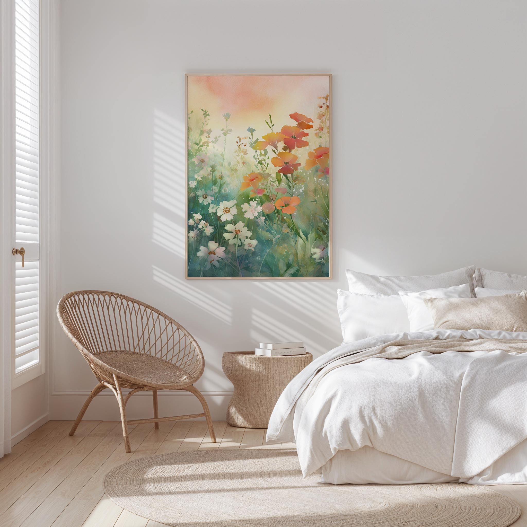 Dreamy Wildflower Poster - Poster - Flower Poster