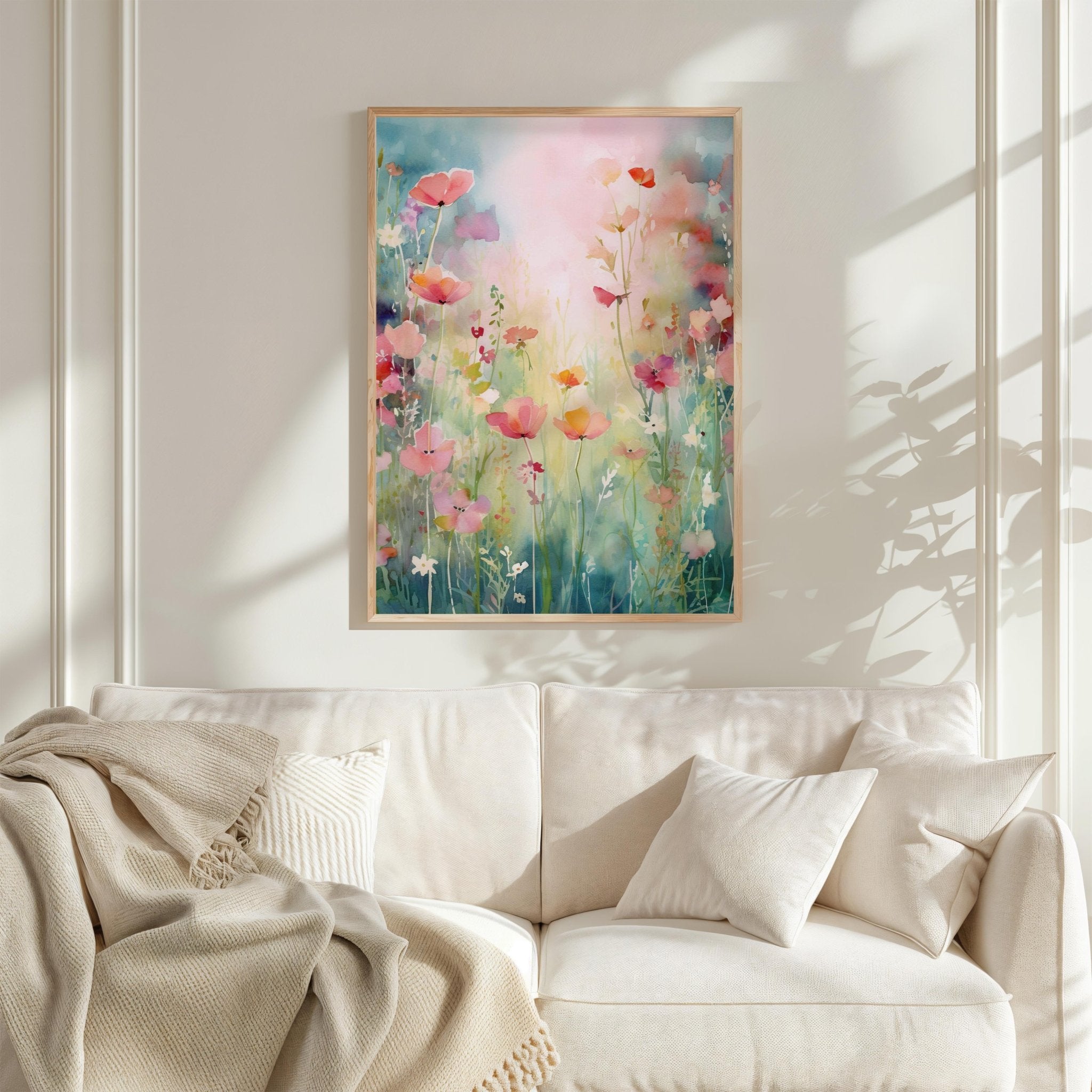 Dreamy Wildflower Poster - Poster - Flower Poster