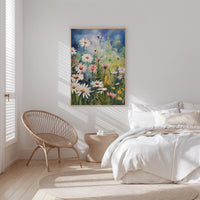 Dreamy Wildflower Poster - Poster - Flower Poster
