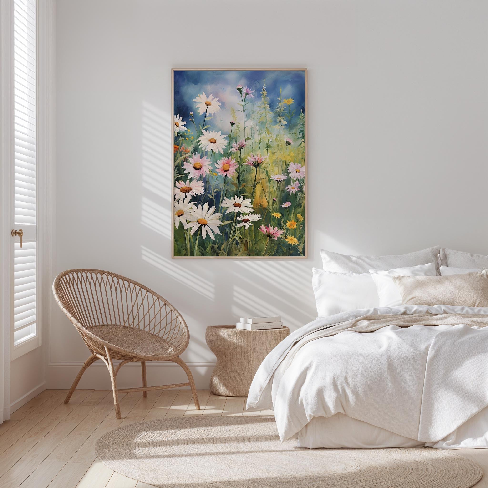 Dreamy Wildflower Poster - Poster - Flower Poster
