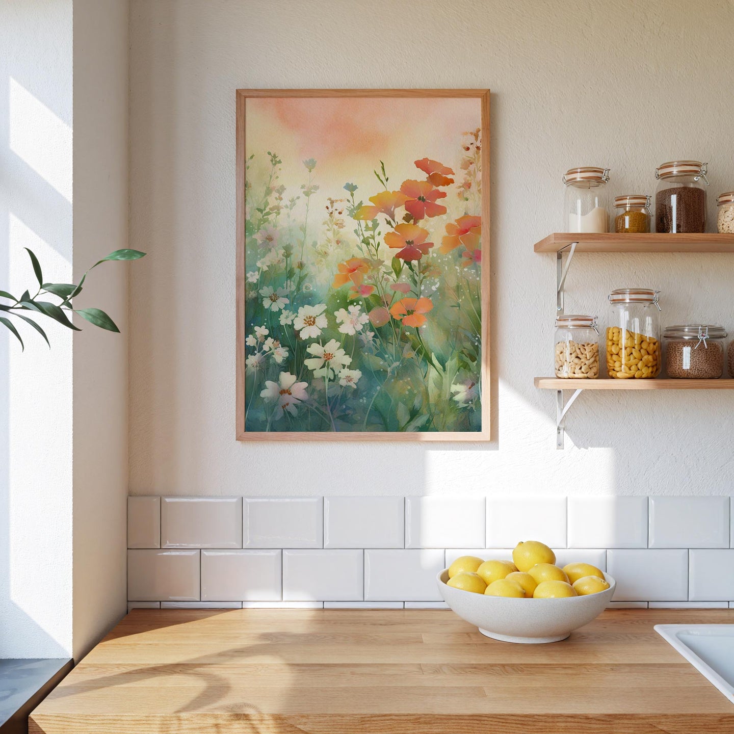 Dreamy Wildflower Poster - Poster - Flower Poster