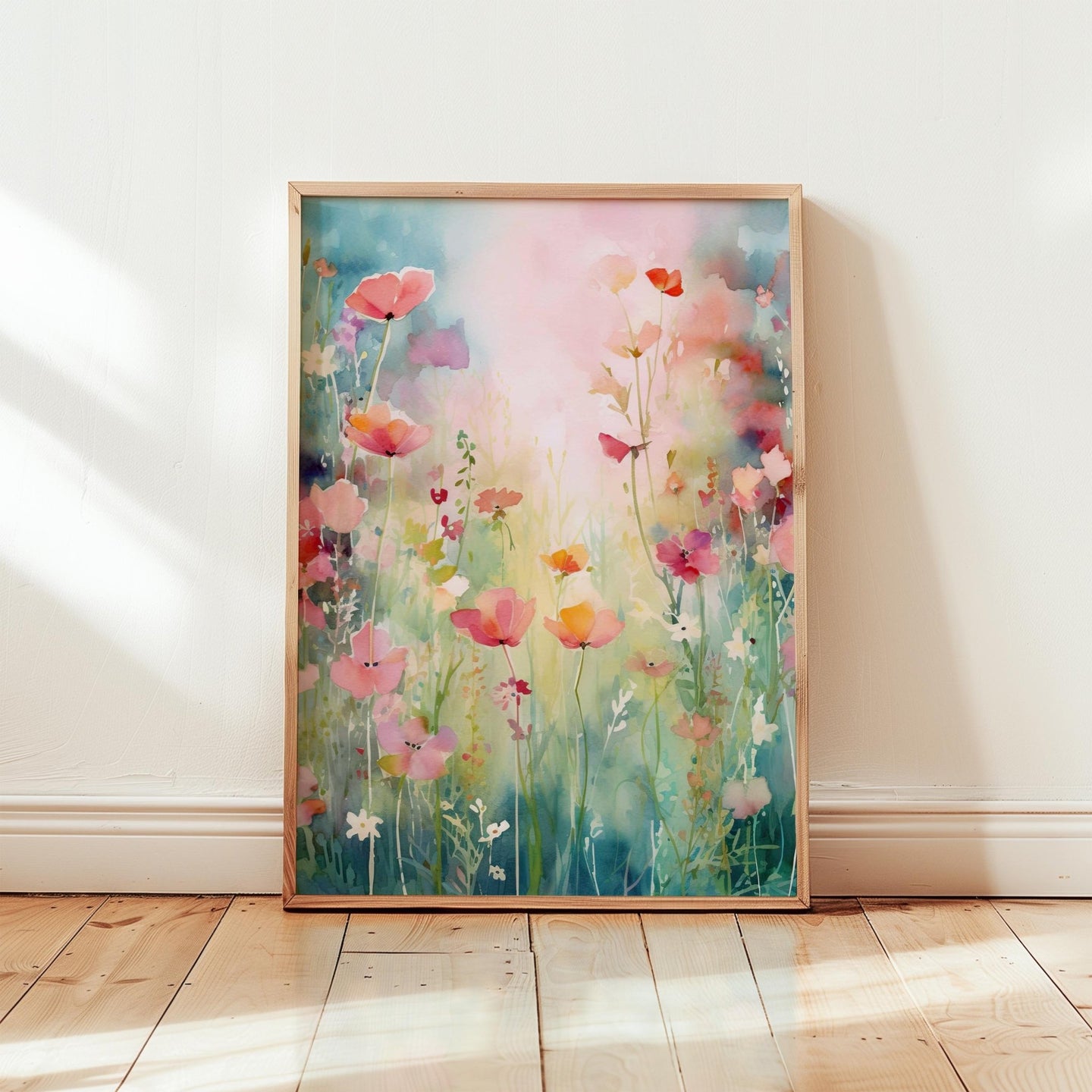 Dreamy Wildflower Poster - Poster - Flower Poster