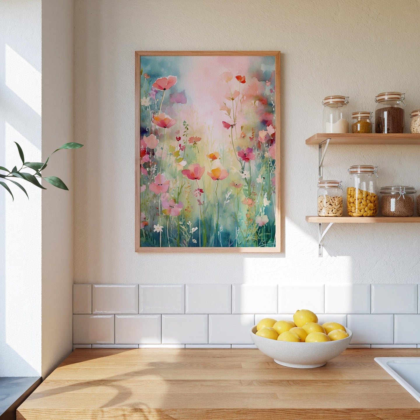 Dreamy Wildflower Poster - Poster - Flower Poster
