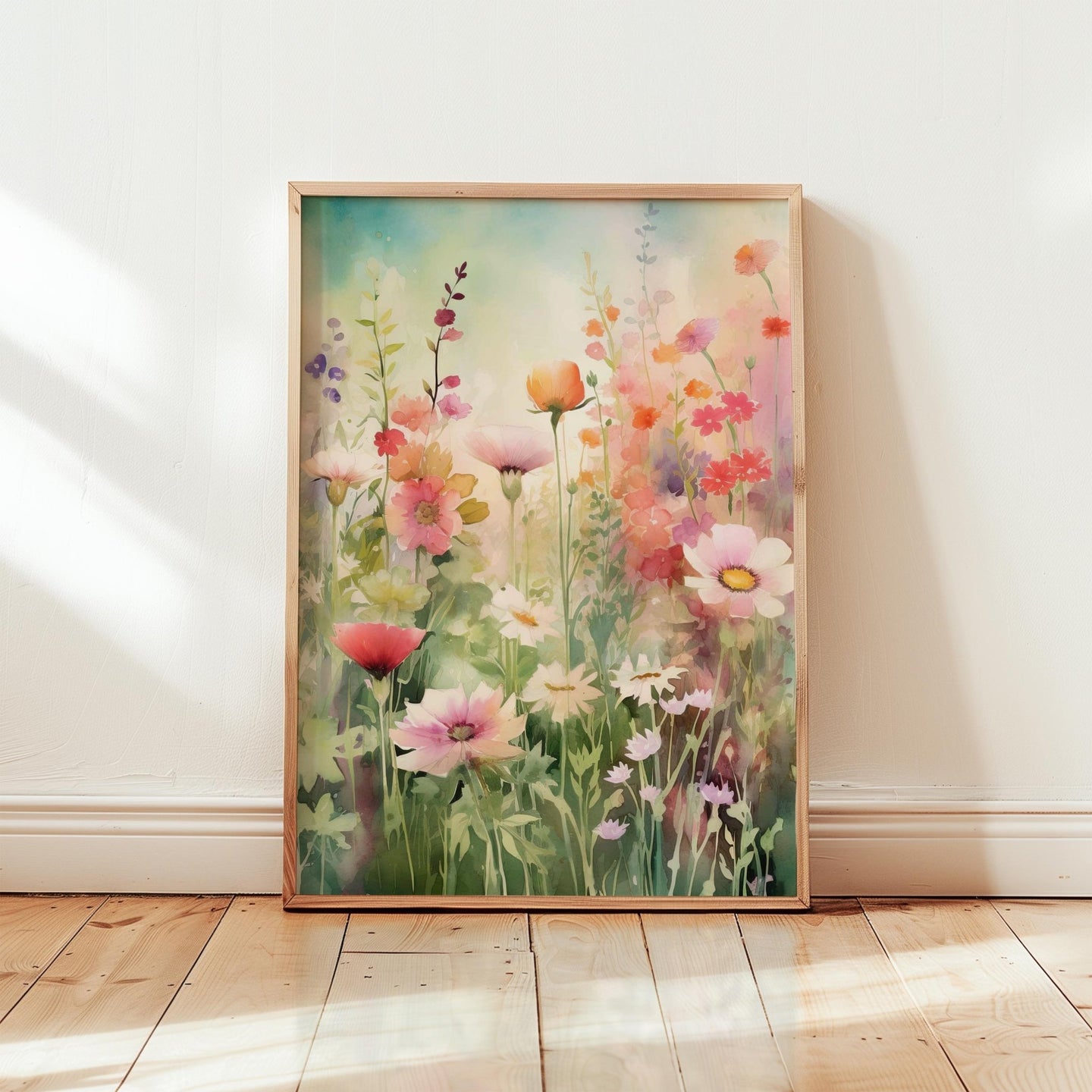 Dreamy Wildflower Poster - Poster - Flower Poster