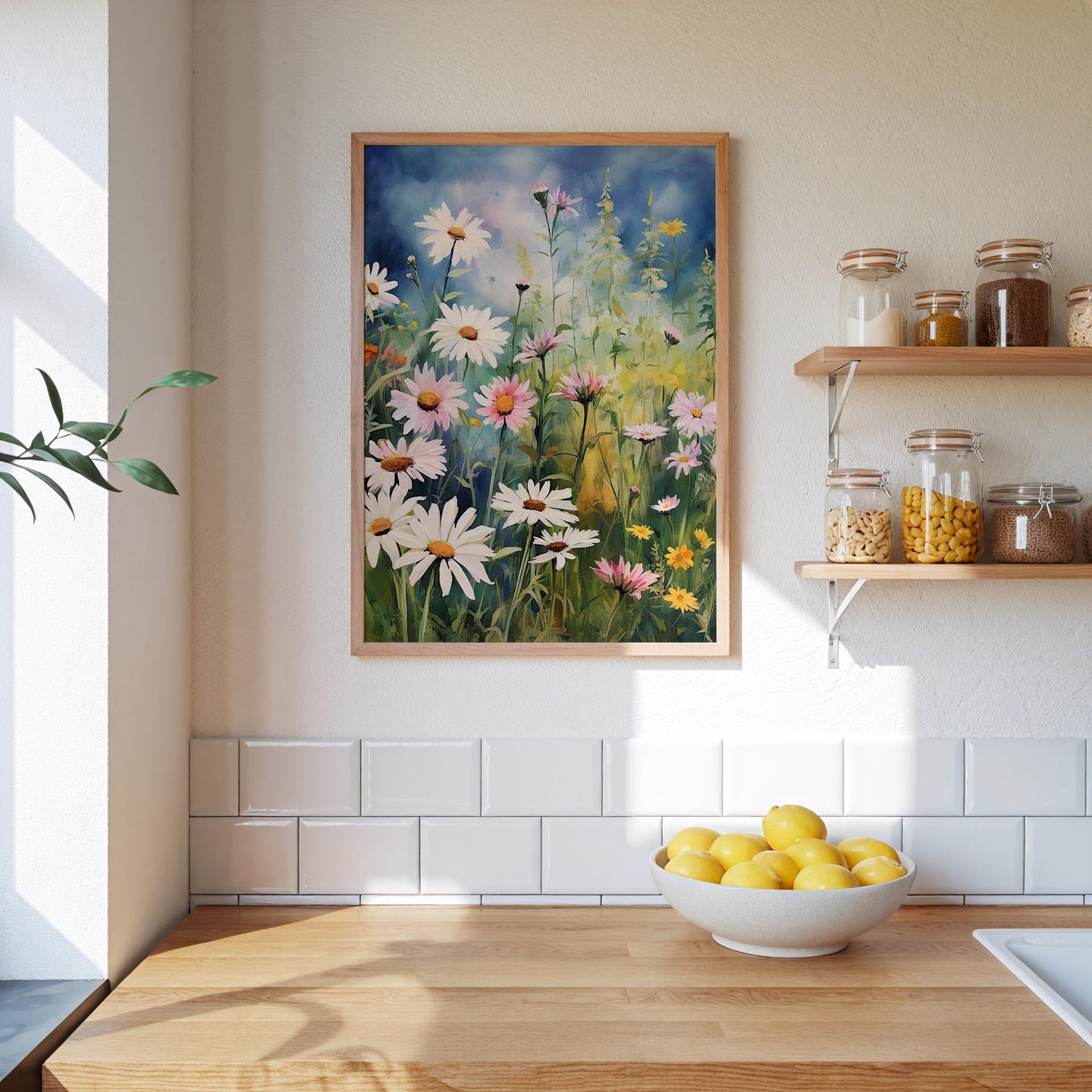 Dreamy Wildflower Poster - Poster - Flower Poster
