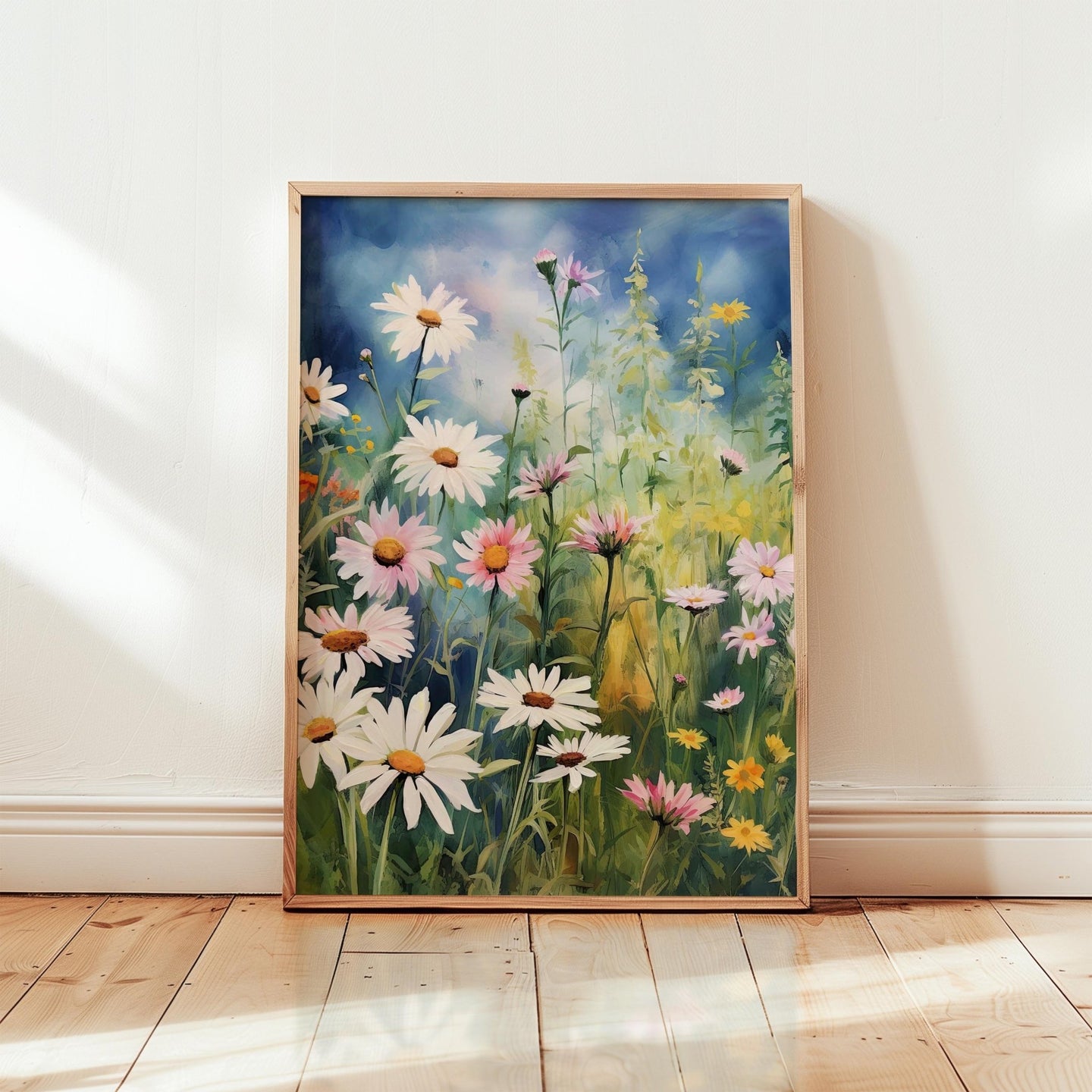 Dreamy Wildflower Poster - Poster - Flower Poster