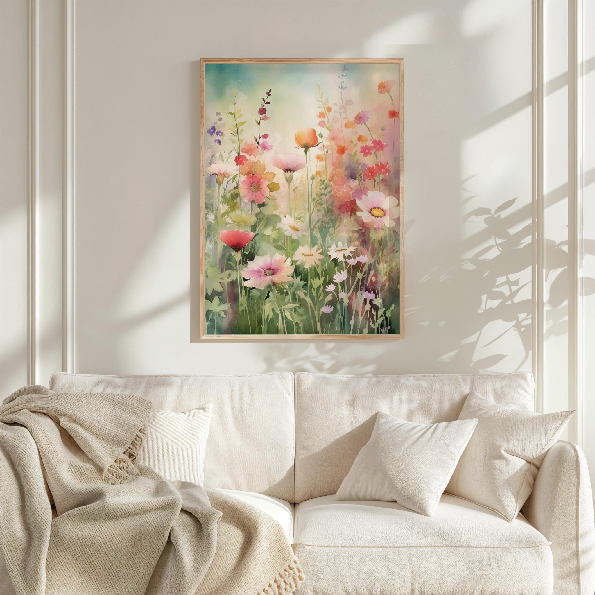 Dreamy Wildflower Poster - Poster - Flower Poster