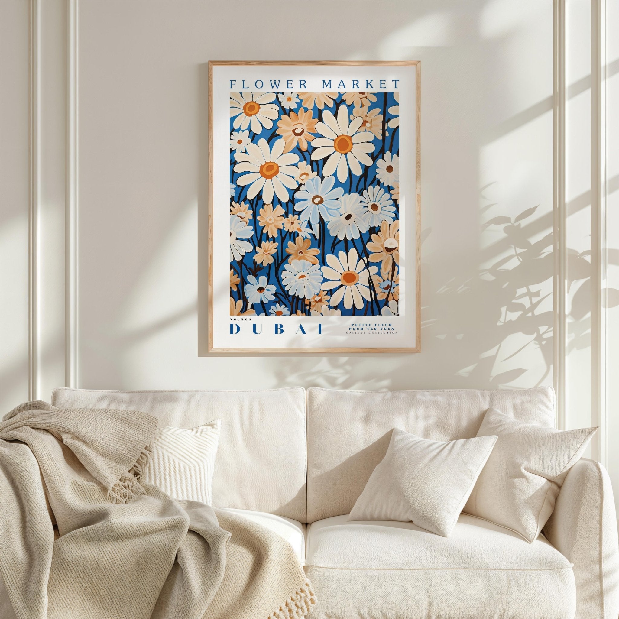 Dubai Flower Market Poster - Poster - Flower Poster