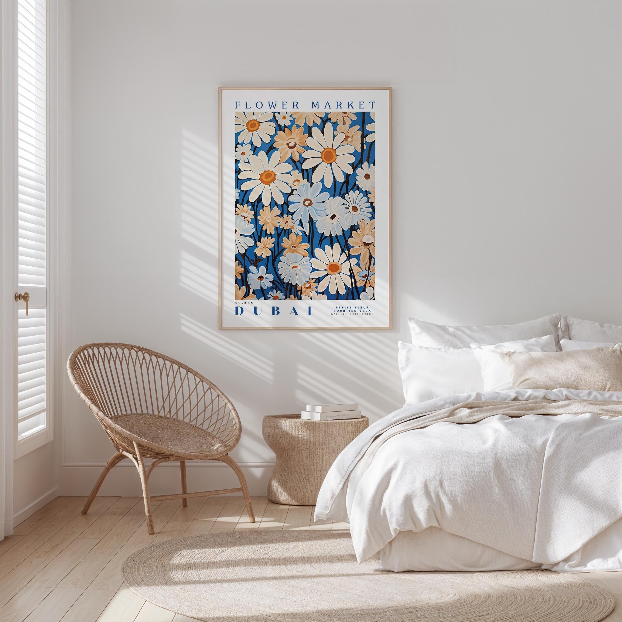 Dubai Flower Market Poster - Poster - Flower Poster