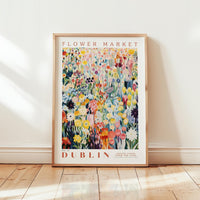Dublin Flower Market Poster - Poster - Flower Poster