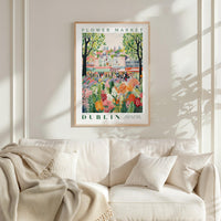 Dublin Flower Market Poster - Poster - Flower Poster