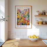 Dublin Flower Market Poster - Posters - Flower Poster