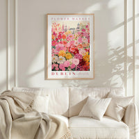 Dublin Flower Market Poster - Posters - Flower Poster