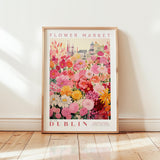 Dublin Flower Market Poster - Posters - Flower Poster