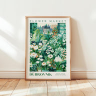 Dubrovnik Flower Market Poster - Posters - Flower Poster