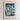 The image is a framed poster depicting a vibrant and colorful floral scene, with various flowers, leaves, and people in the background.