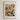 The image is a framed poster depicting a vibrant and colorful floral market in Barcelona, Spain.