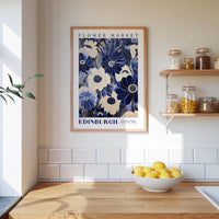 Edinburgh Flower Market Poster - Poster - Flower Poster