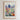 The image is a framed poster depicting a vibrant and colorful flower market in Louisville, Kentucky.