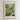 The image is a framed poster depicting a vibrant and colorful flower market in Seoul, South Korea.