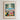The image is a framed poster depicting a vibrant and colorful scene from the Flower Market in Honolulu, Hawaii.