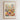 The image is a framed poster depicting a vibrant and colorful flower market in Los Angeles.