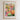 The image is a framed poster depicting a vibrant and colorful flower market in Athens, Greece.