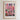 The image is a framed poster depicting a vibrant and colorful flower market in Seoul, South Korea.