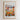 The image is a framed poster depicting a colorful and vibrant flower market in Thorshavn, Norway.