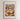The image is a framed poster depicting a vibrant and colorful flower market scene.