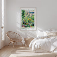 Florence Flower Market Poster - Posters - Flower Poster