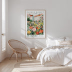 Frankfurt Flower Market Poster - Poster - Flower Poster