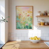 Green Wildflower Poster - Poster - Flower Poster