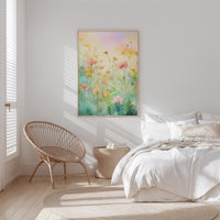 Green Wildflower Poster - Poster - Flower Poster