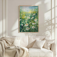 Green Wildflower Poster - Poster - Flower Poster