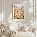 Hamburg Flower Market Poster - Posters - Flower Poster