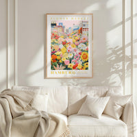 Hamburg Flower Market Poster - Posters - Flower Poster