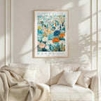Hanoi Flower Market Poster - Poster - Flower Poster