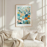 Hanoi Flower Market Poster - Poster - Flower Poster