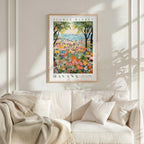 Havana Flower Market Poster - Poster - Flower Poster