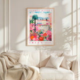 Ibiza Flower Poster