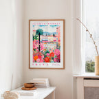 Ibiza Flower Poster
