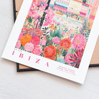 Ibiza Flower Poster