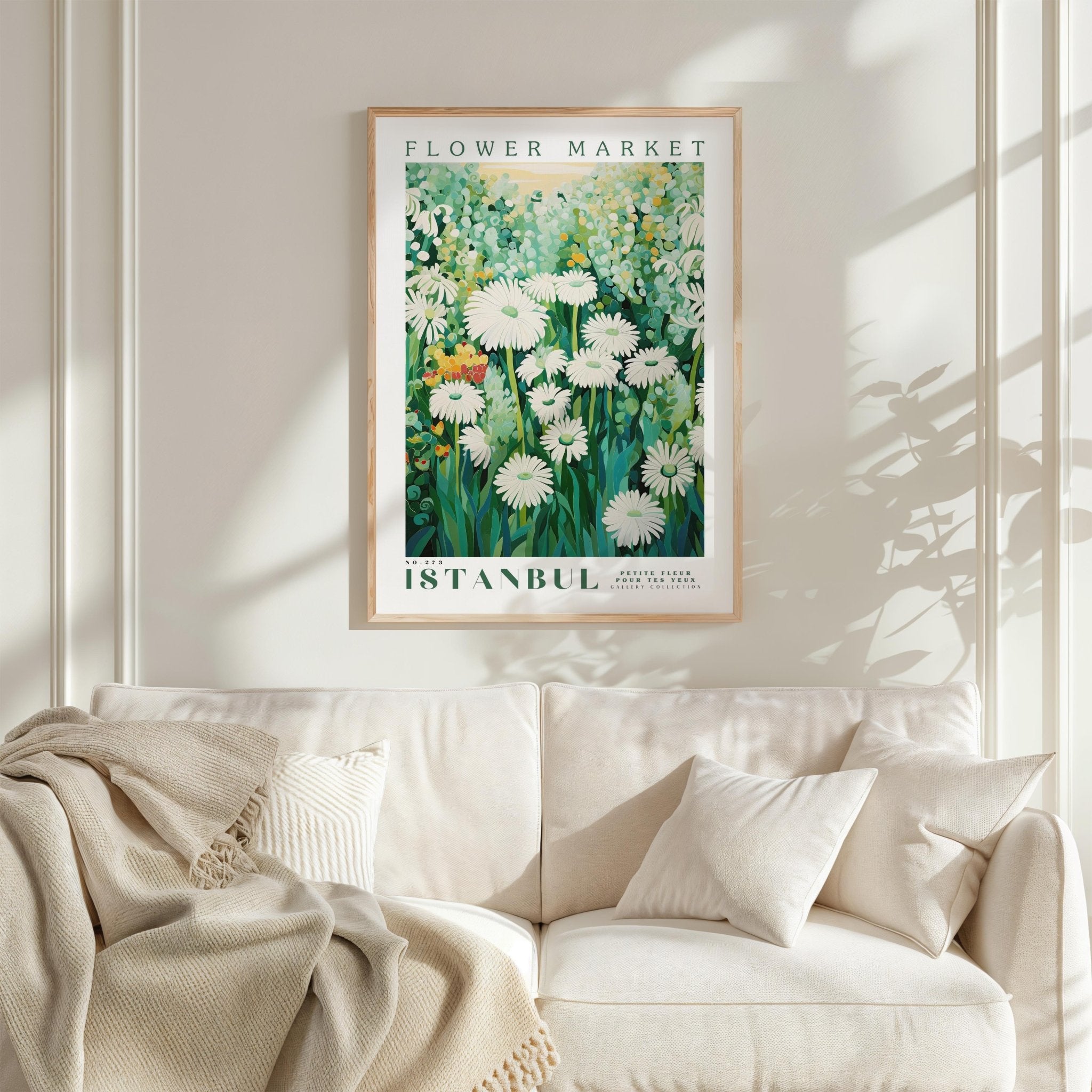 Istanbul Flower Market Poster - Poster - Flower Poster