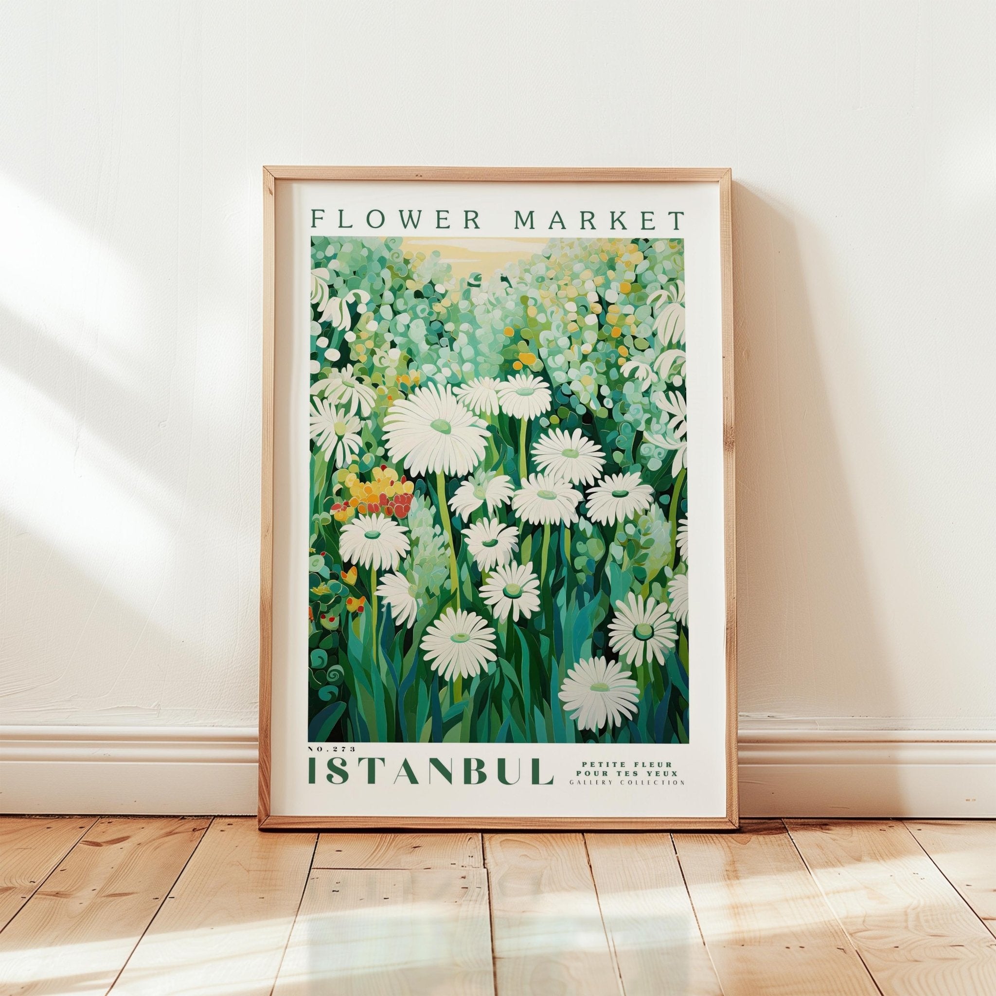 Istanbul Flower Market Poster - Poster - Flower Poster